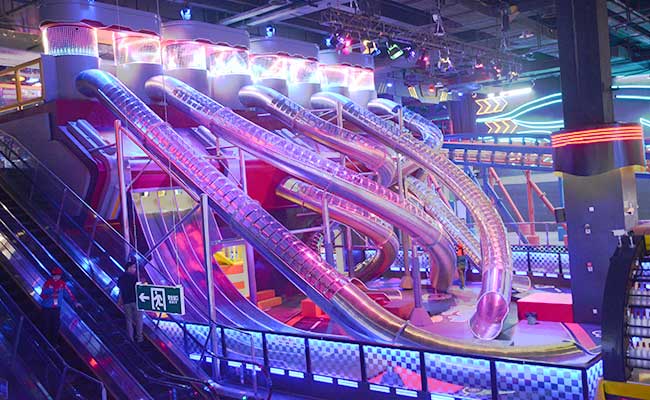 Customized Stainless Steel Slide Indoor Adventure Theme Park